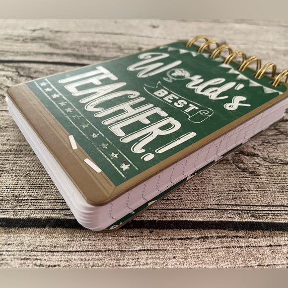 NWT! Cute spiral notepad for teachers - Picture 4 of 7